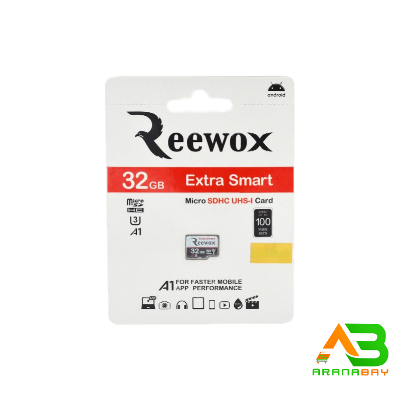 رم میکرو اس دی ظرفیت 32 گیگ برند Reewox مدل Extra Smart