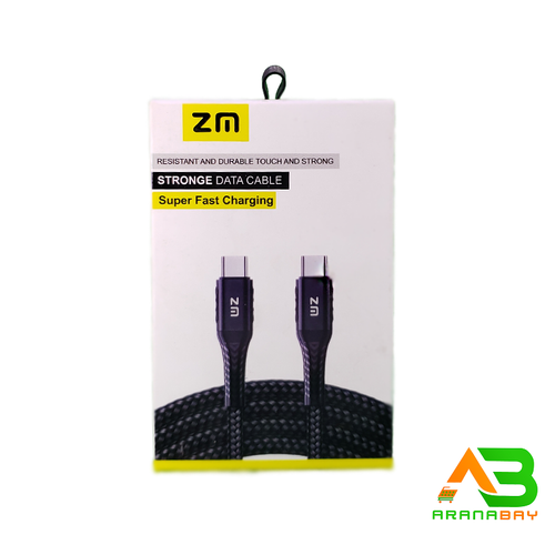 کابل شارژ  Type-c to Type-c برند ZM مدل Strong cable